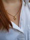 Initial vintage necklace Lynn