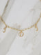 Initial vintage chain necklace Harlow