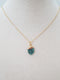 Birthstone Necklace May Smaragd